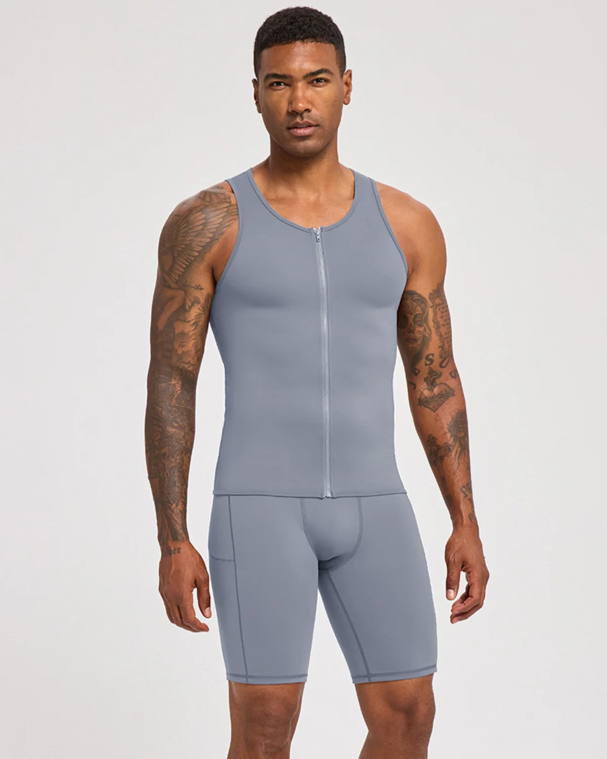 Men's Activewear Set MS02 in Grey