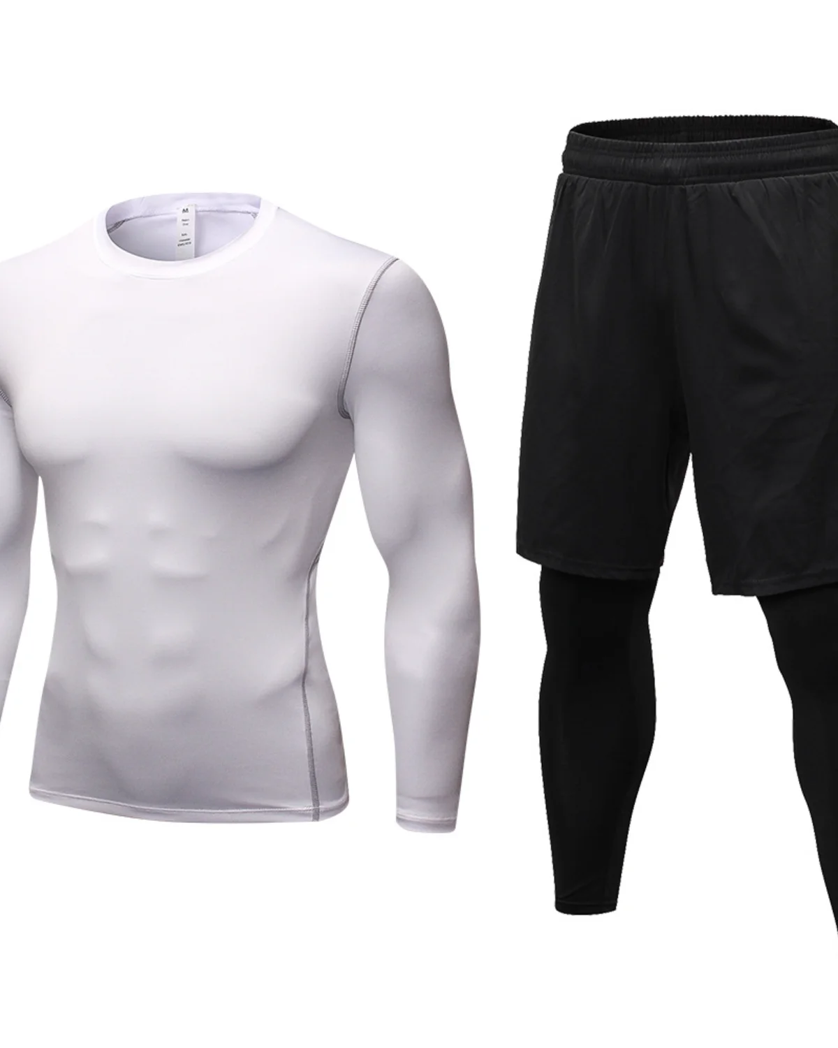 Men's Activewear Set MS04 in Black