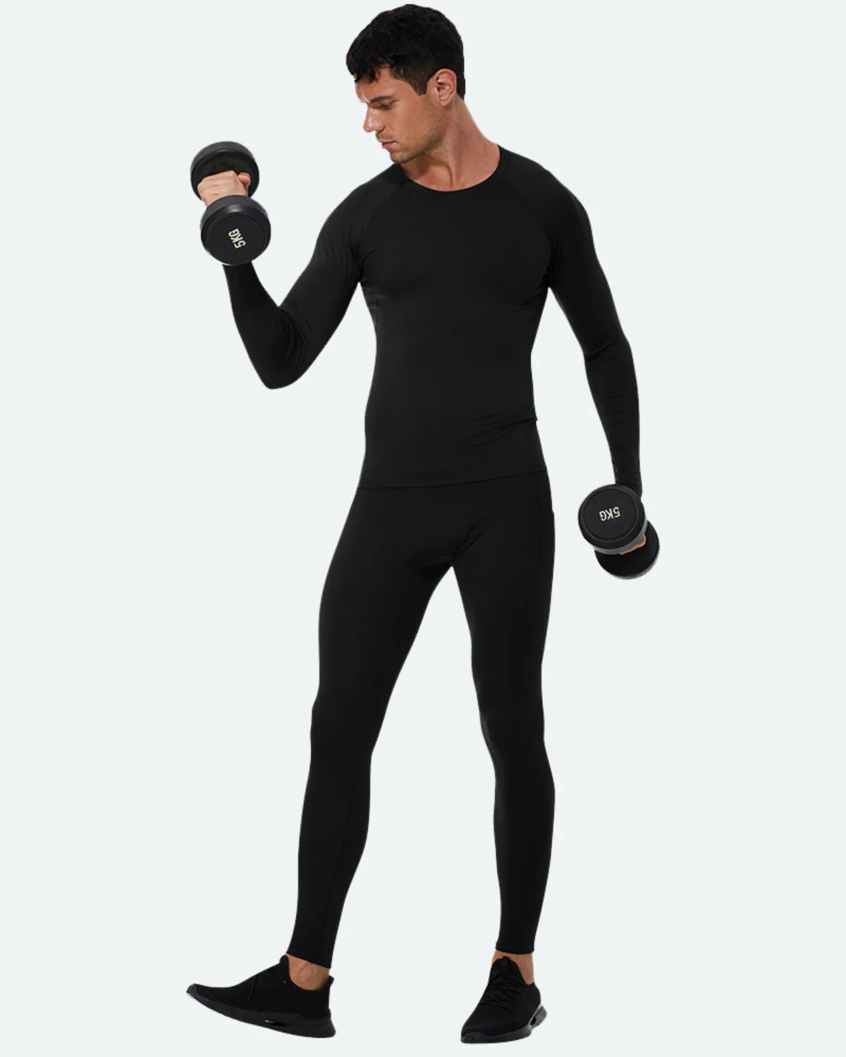 Men's Activewear Set MS07 in Black