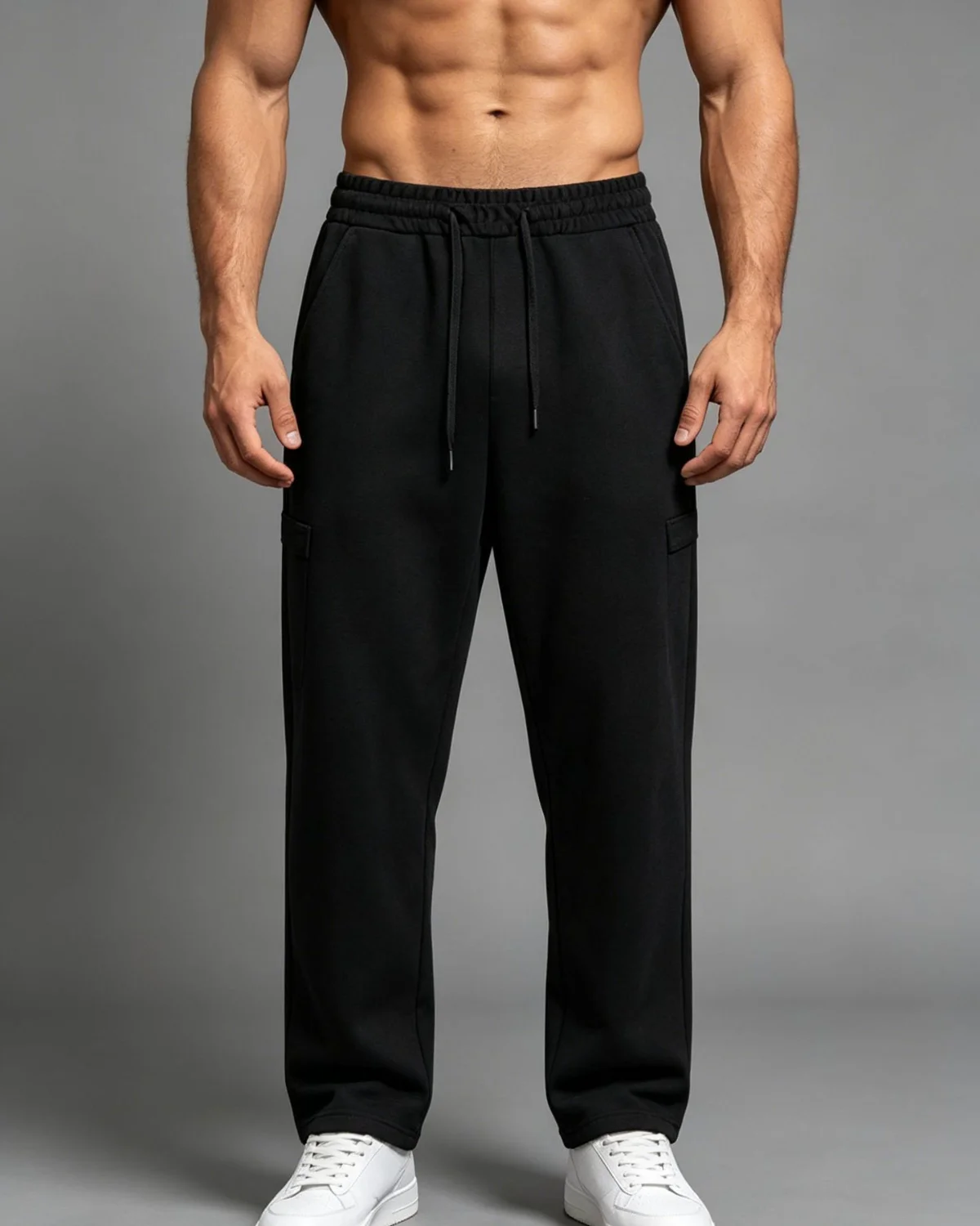 Men's Training Joggers MH107 in Black