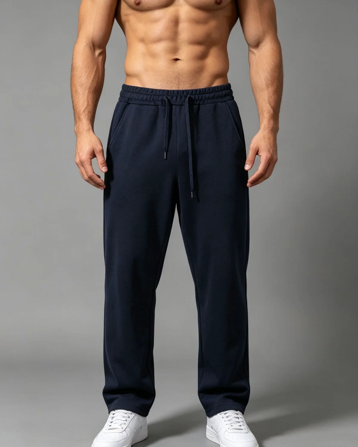 Men's Training Joggers MH107 in Navy Blue