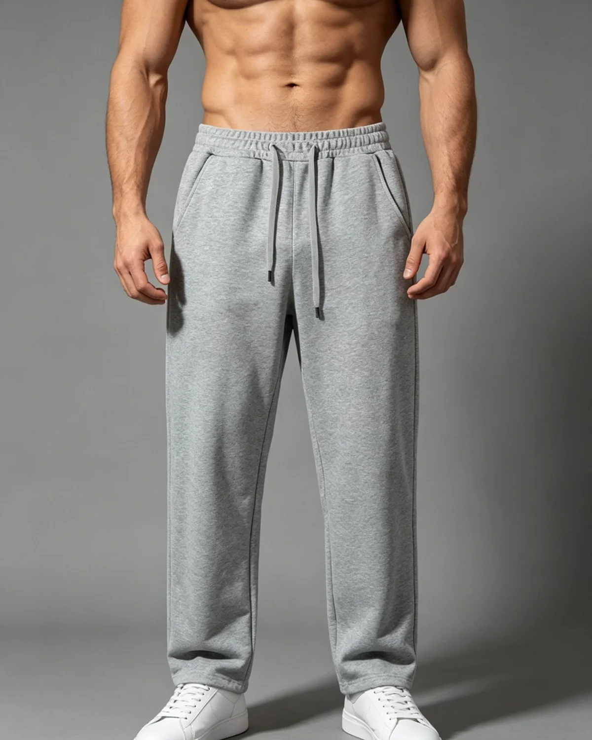 Men's Training Joggers MH107 in Grey