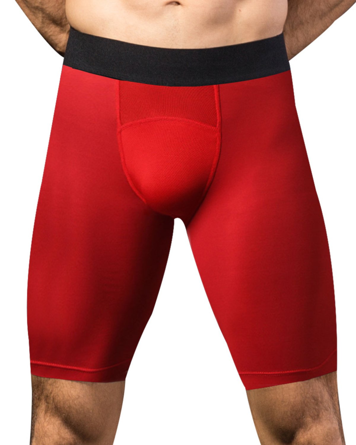 Men's Training Shorts MH06 in Red