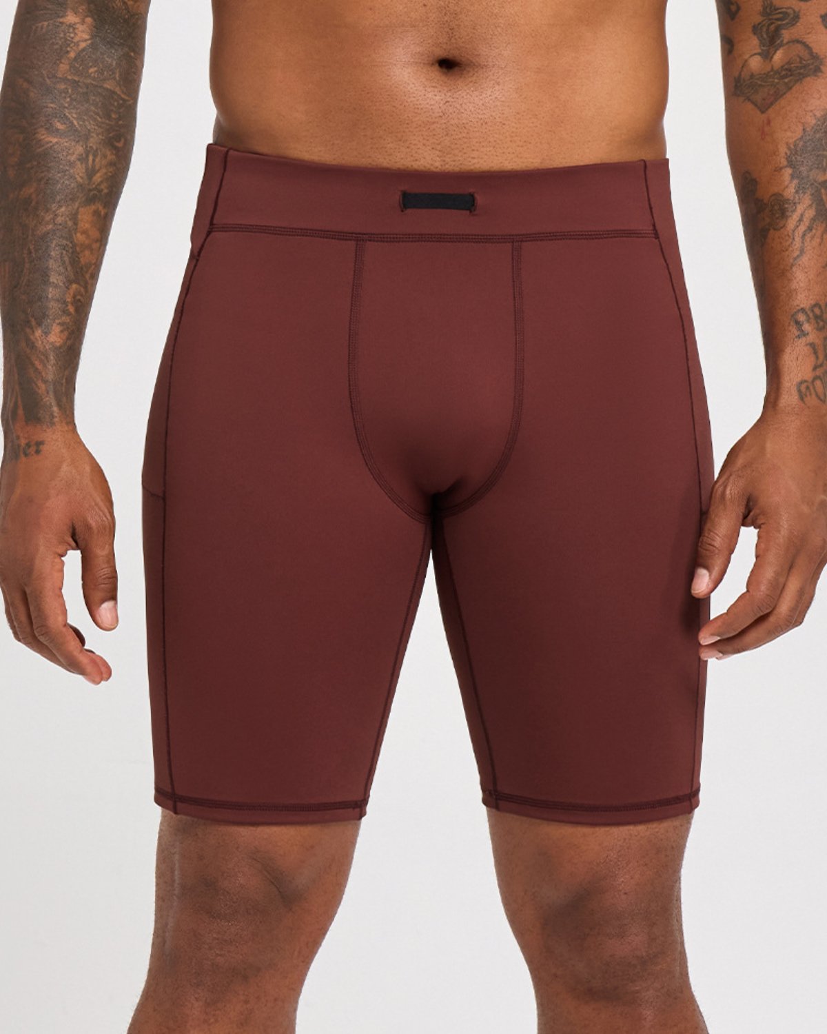 Men's Training Shorts MH10 in Wine