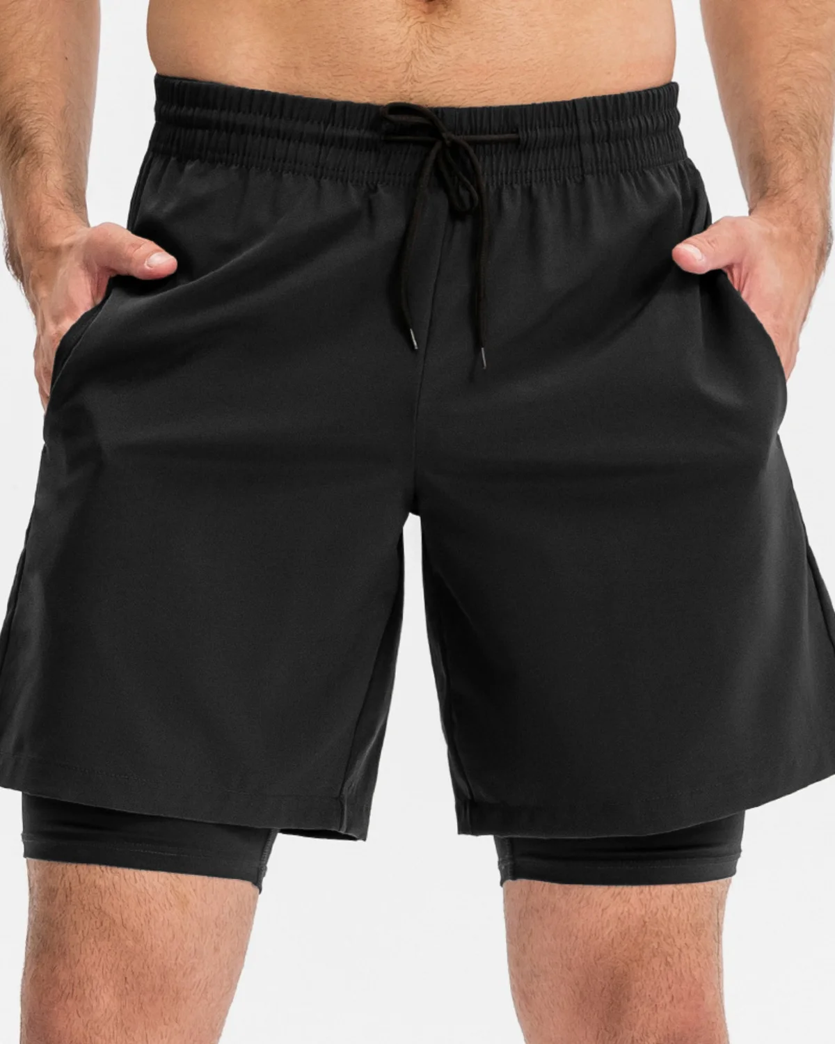 Men's Training Shorts MH21 in Black
