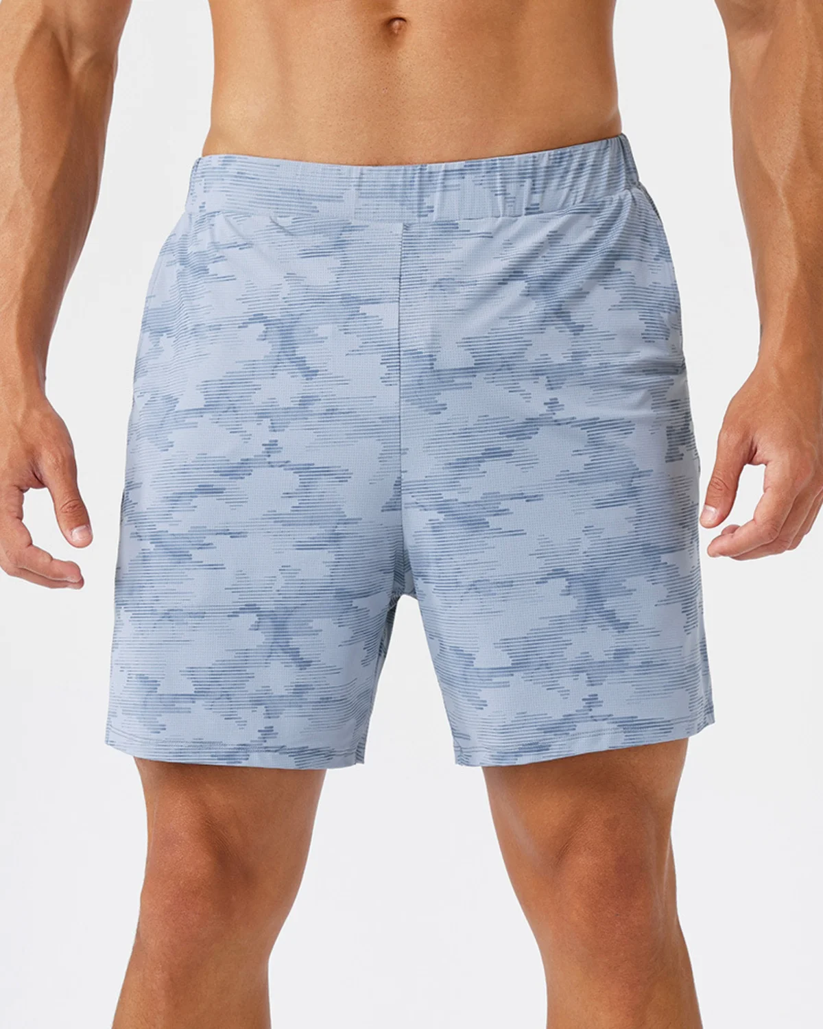 Men's Training Shorts MH23 in Grey