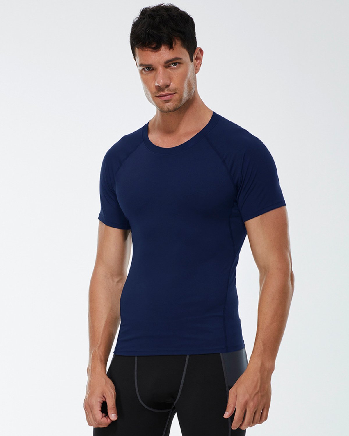 Men's Training T-Shirt MT13 in Navy