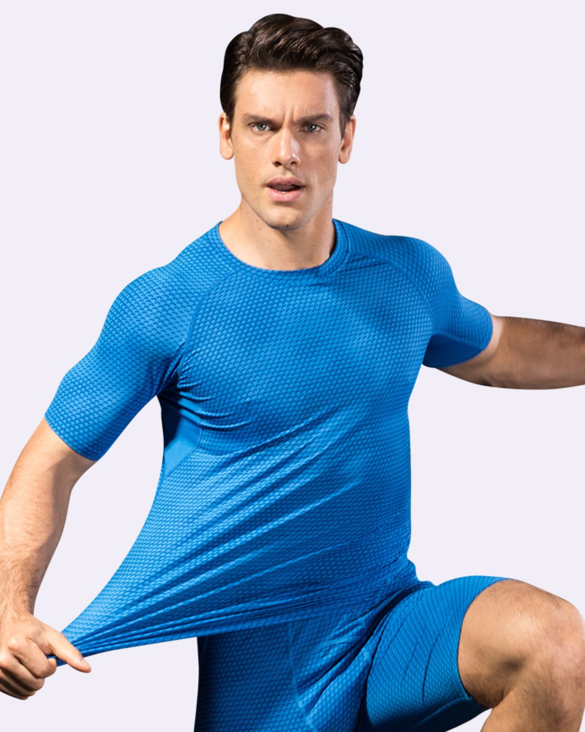 Men's Training T-Shirt MT16 in Blue