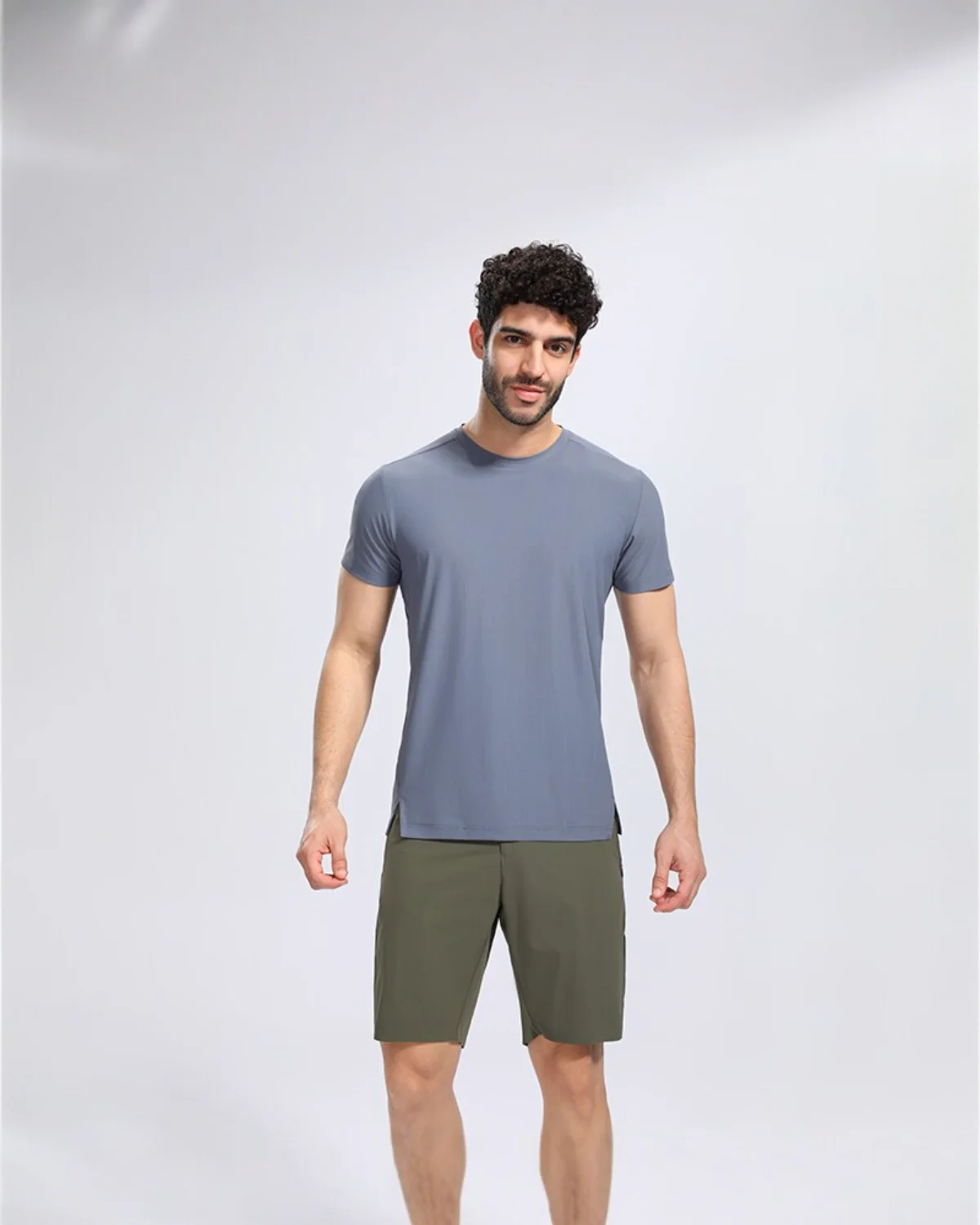 Men's Training T-Shirt MT238 in Slate