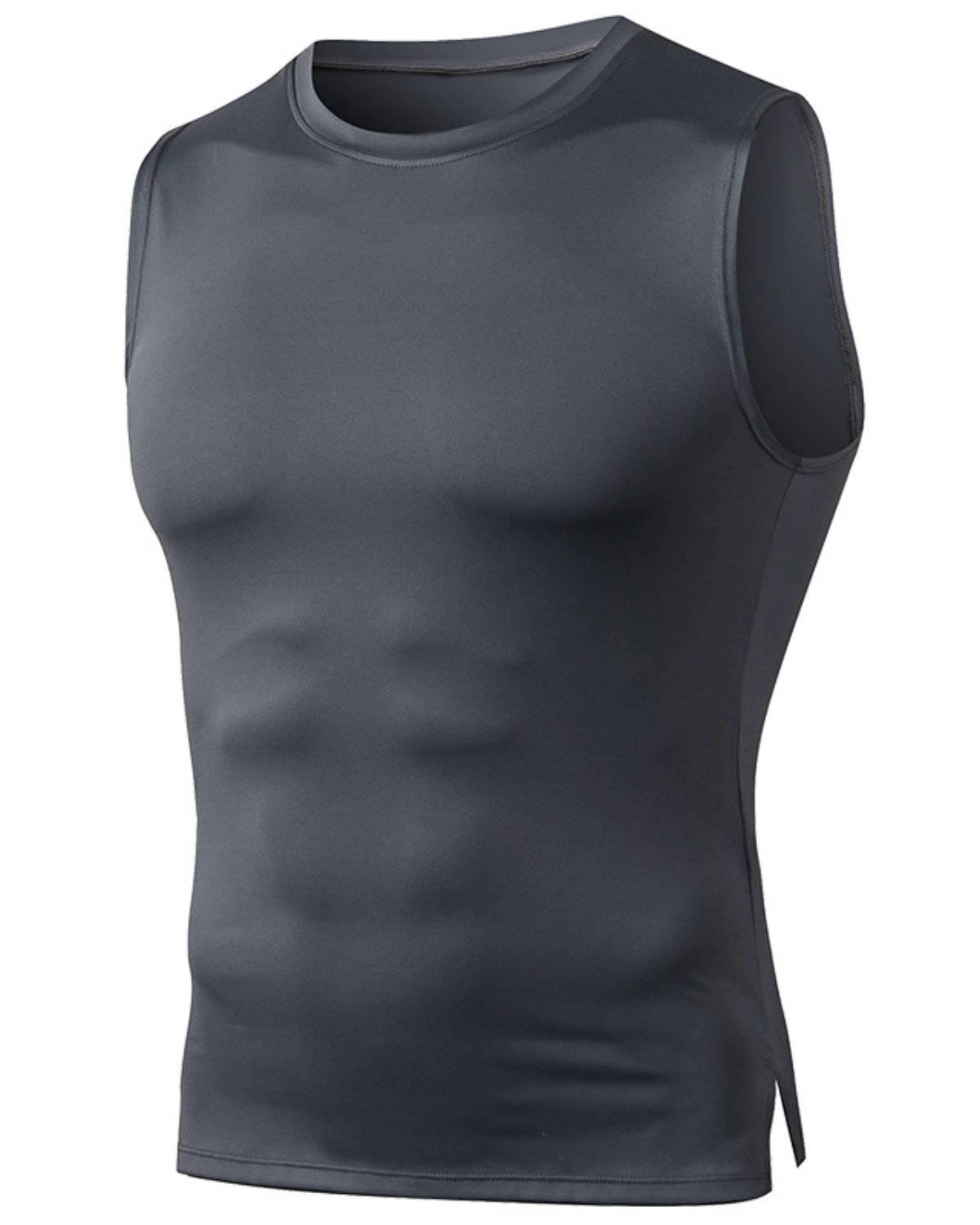 Men's Training Tank MT07 in Dark Grey