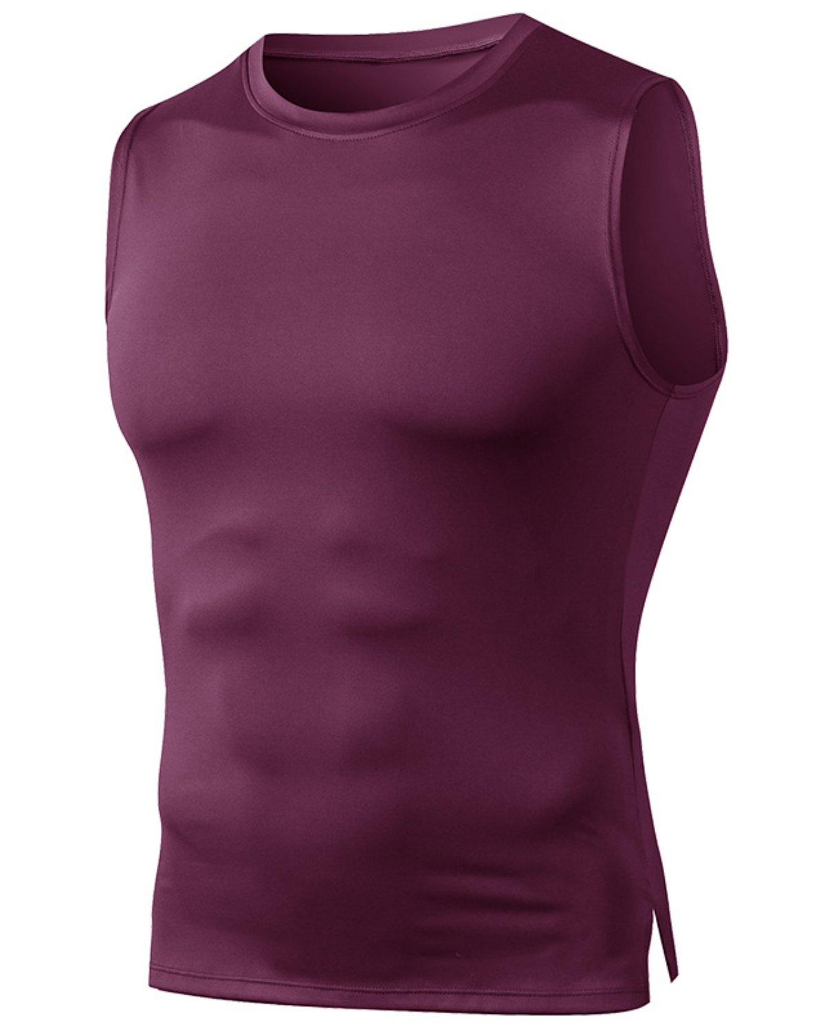 Men's Training Tank MT07 in Wine