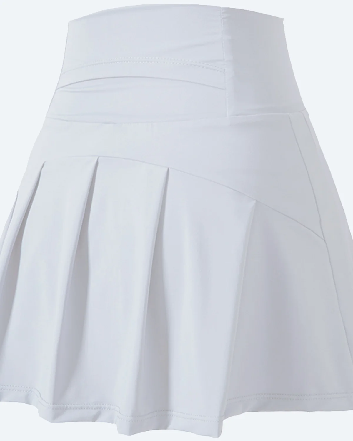 Women's Pleated Tennis Skort TK53 in White