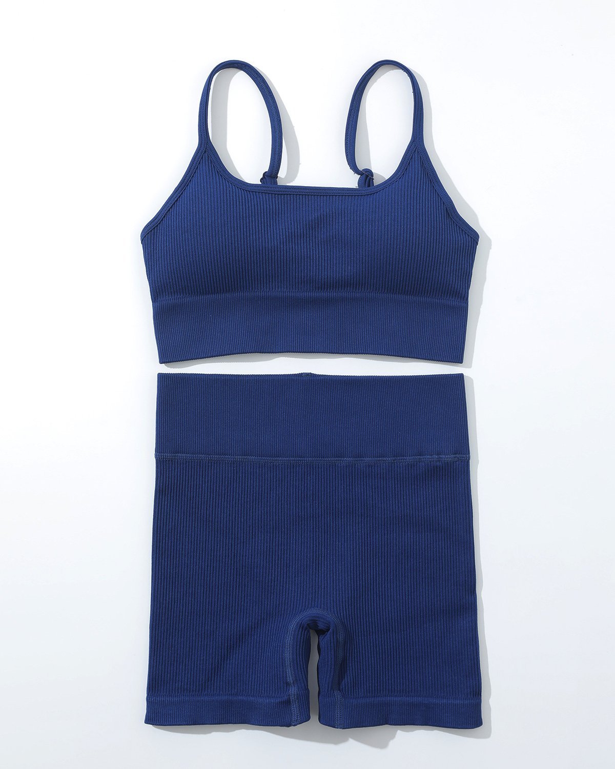 Women's Seamless Yoga Set SS06 in Midnight