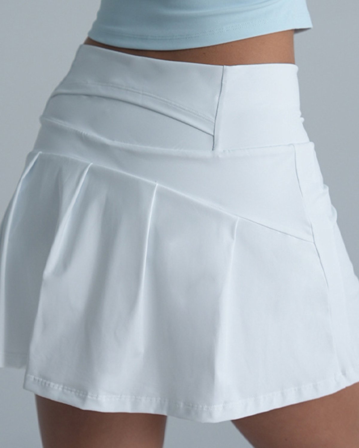 Women's Tennis Skort TK04 in White
