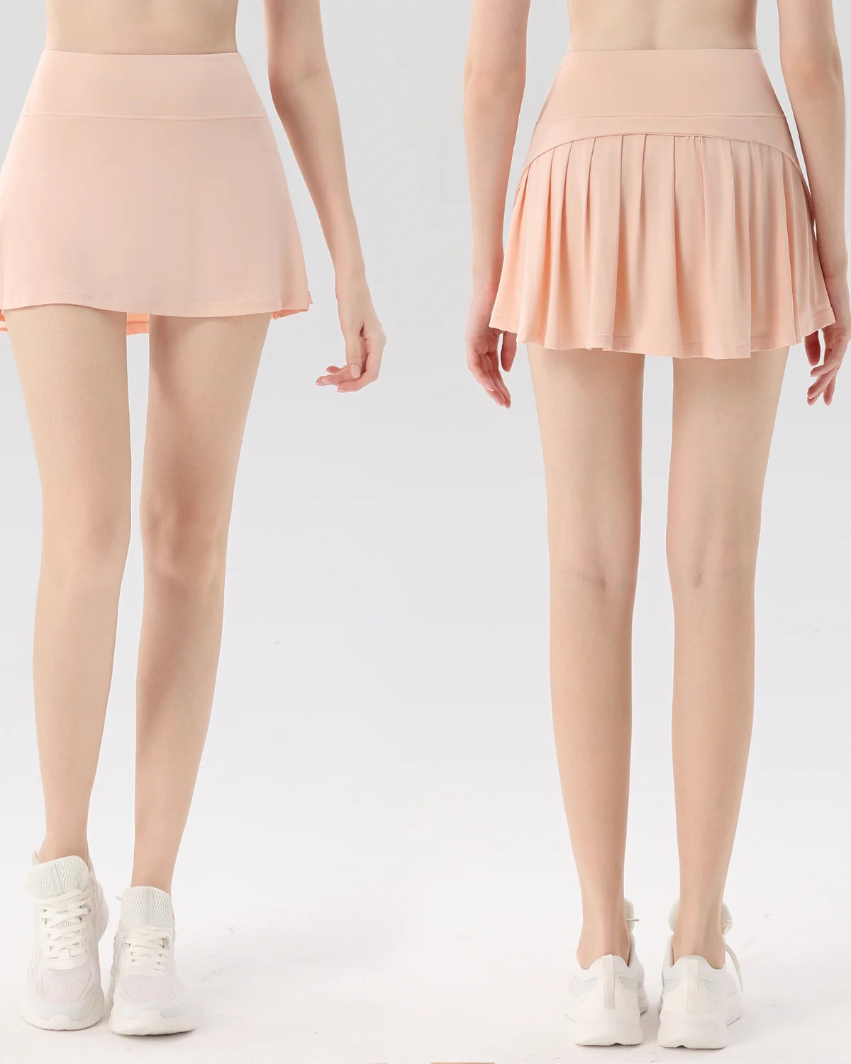 Women's Tennis Skort TK60 in Tan