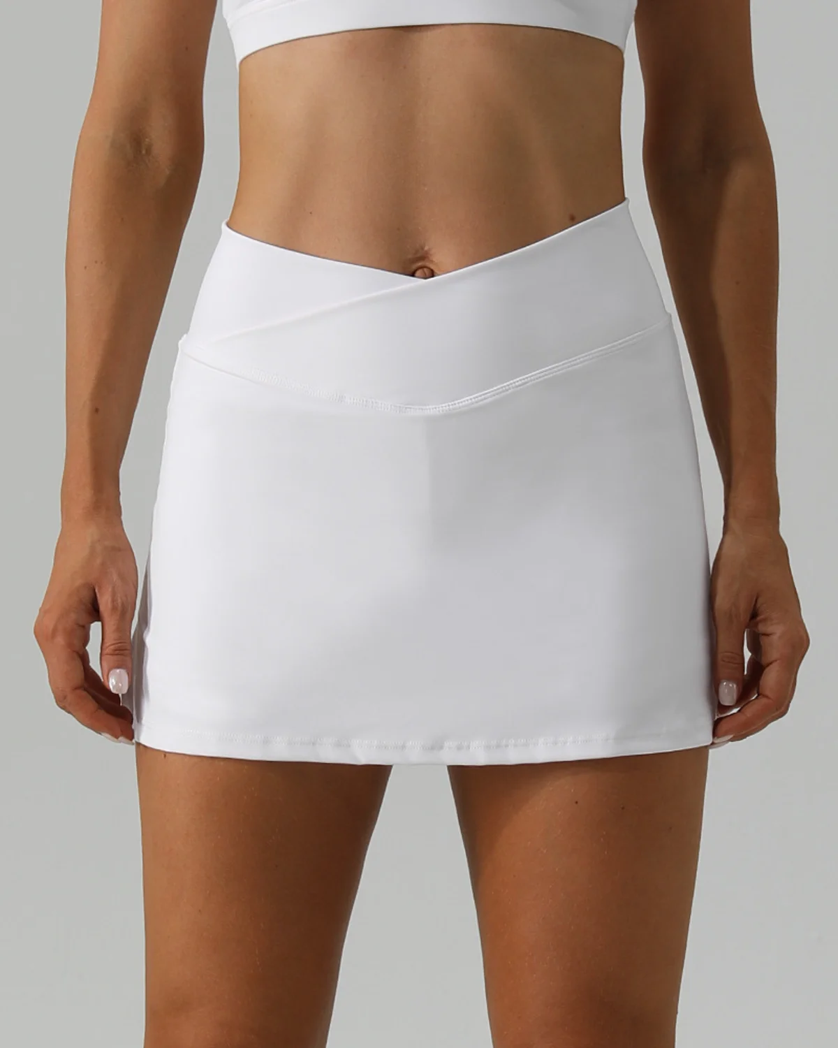 Women's Tennis Skort TK73 in White