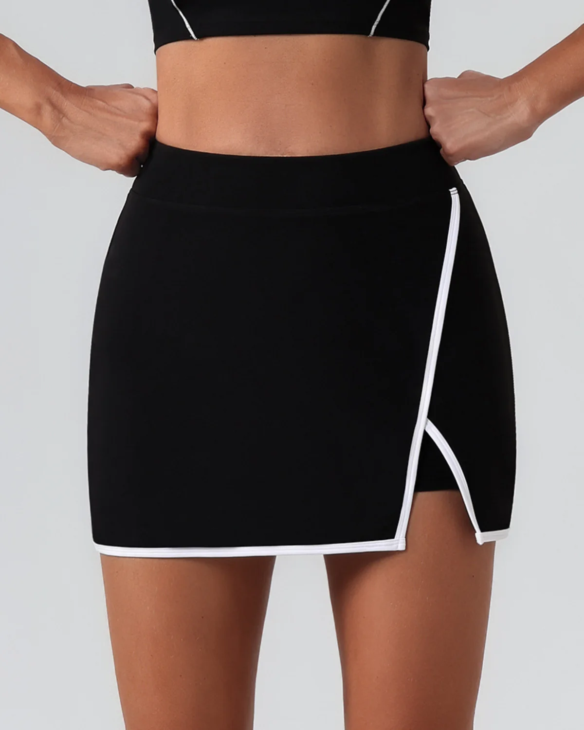 Women's Tennis Skort TK74 in Black