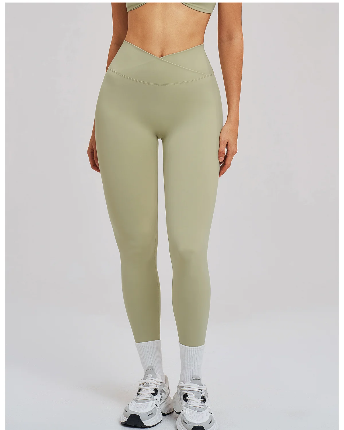 Women's Yoga Leggings NP24 in Sage