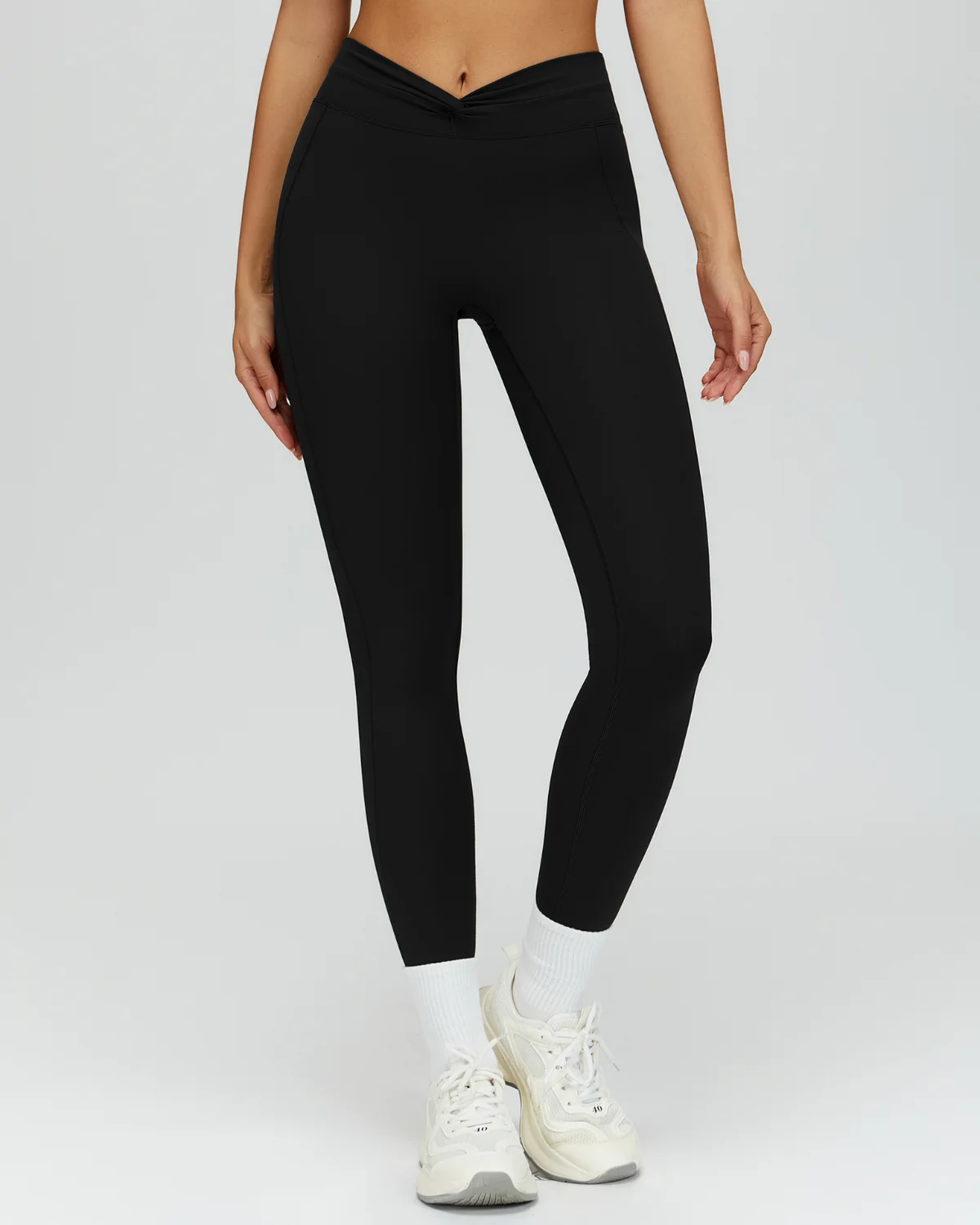 Women's Yoga Leggings NP27 in Black