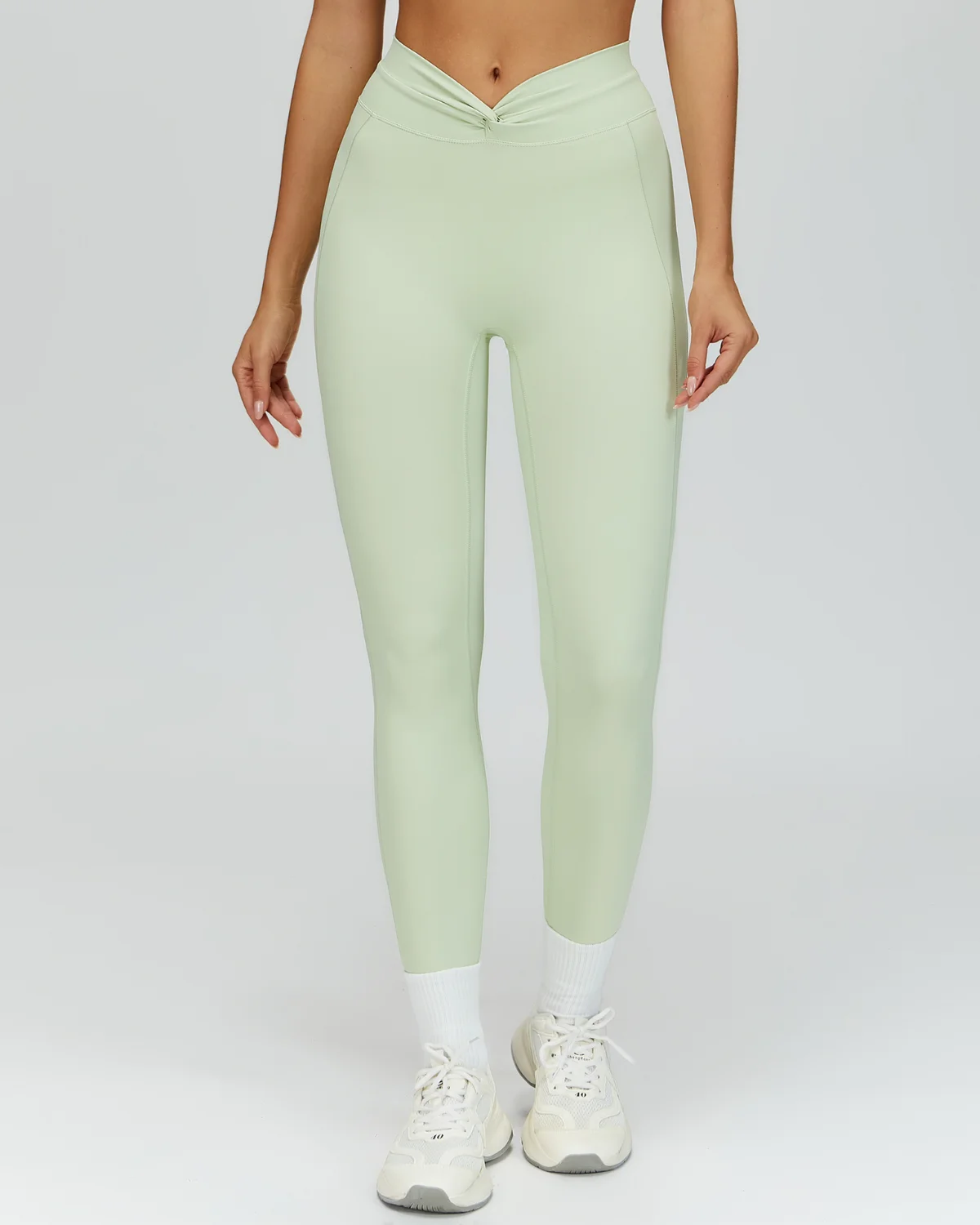Women's Yoga Leggings NP27 in green