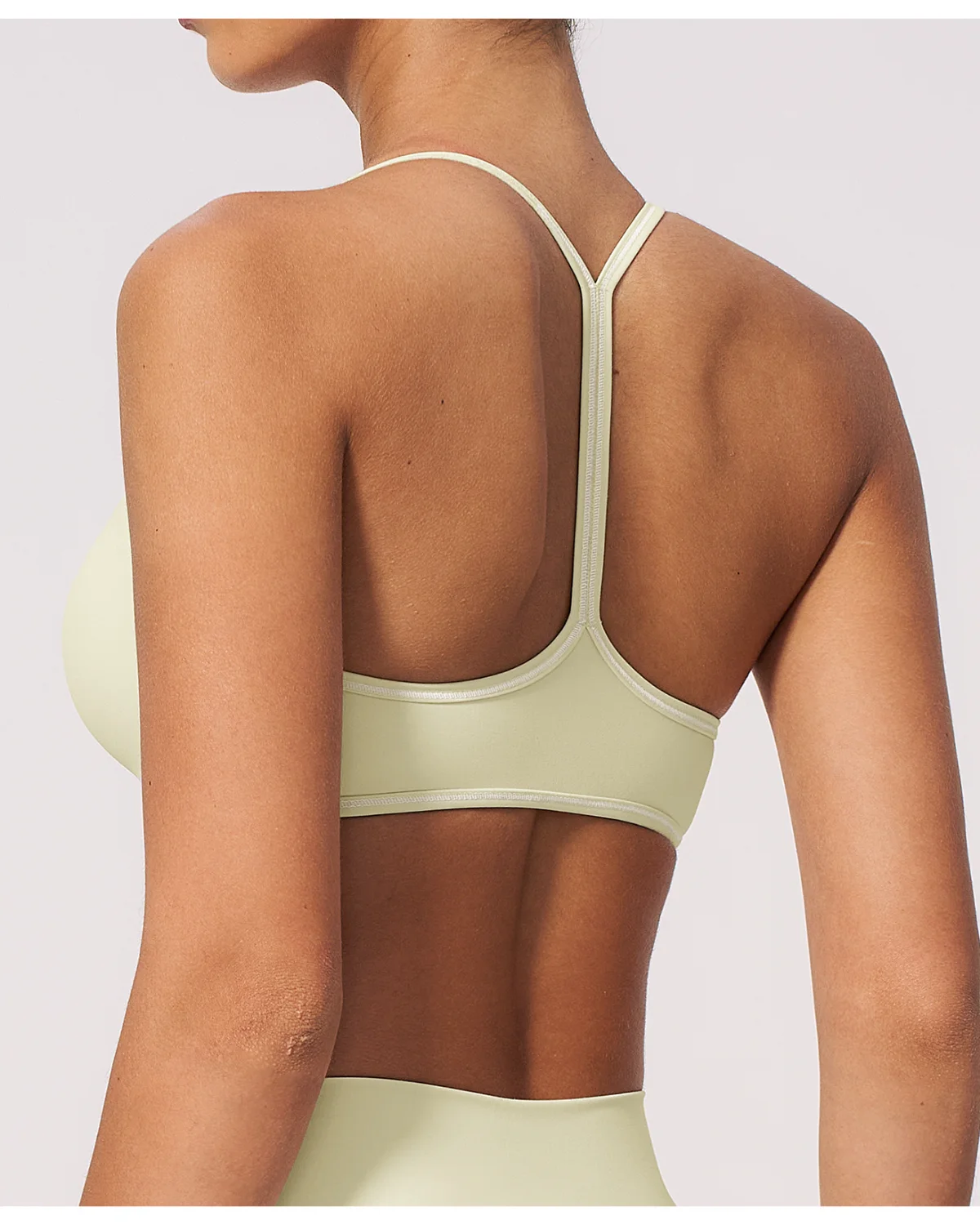 Women's Yoga Sports Bra NB190 in Pale Green