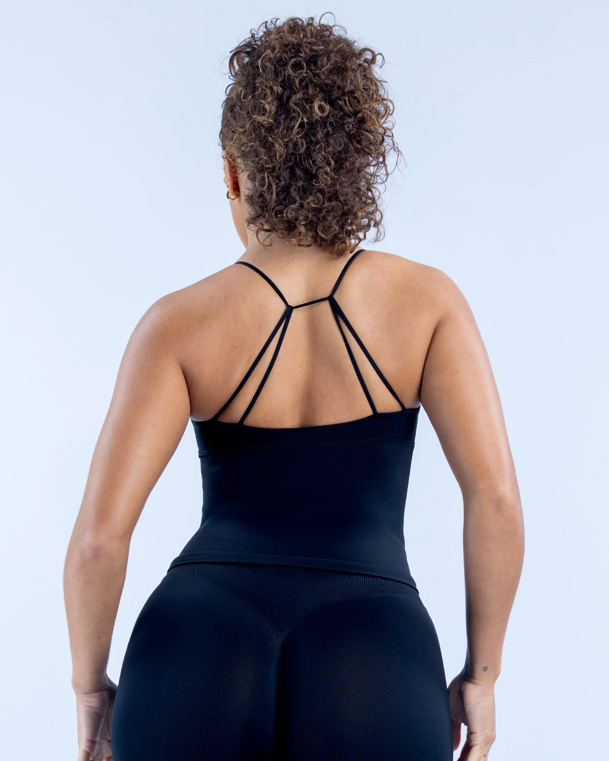 Women's Yoga Sports Bra SB74 in Black