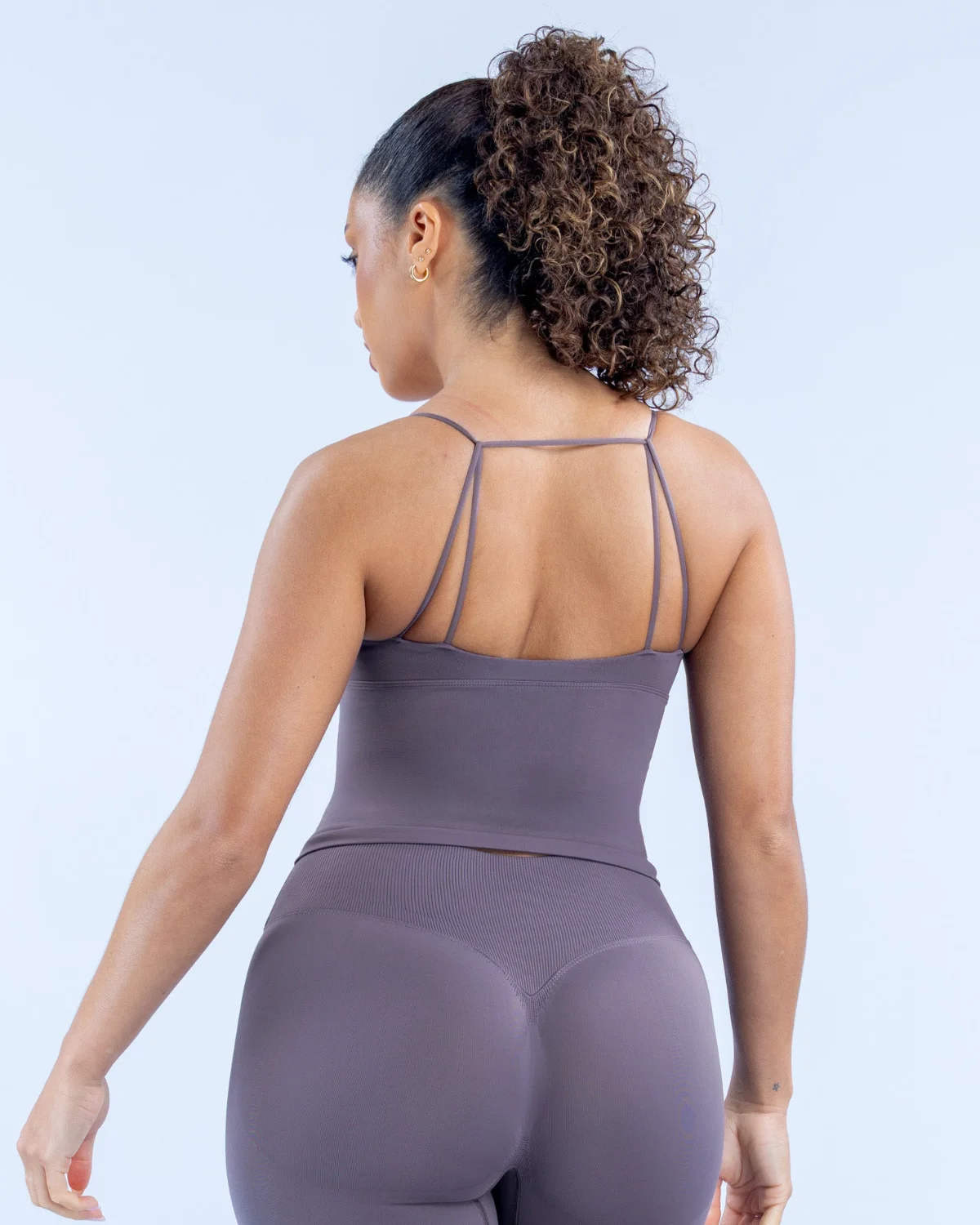 Women's Yoga Sports Bra SB74 in Mauve