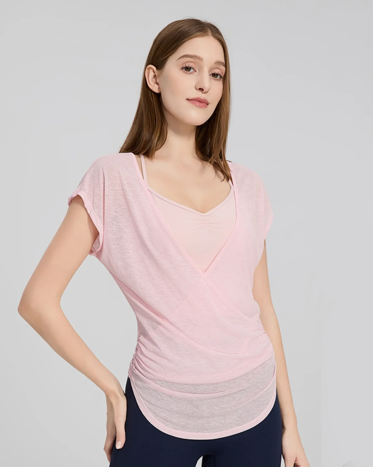 Women's Yoga Tank NT82 in Pink