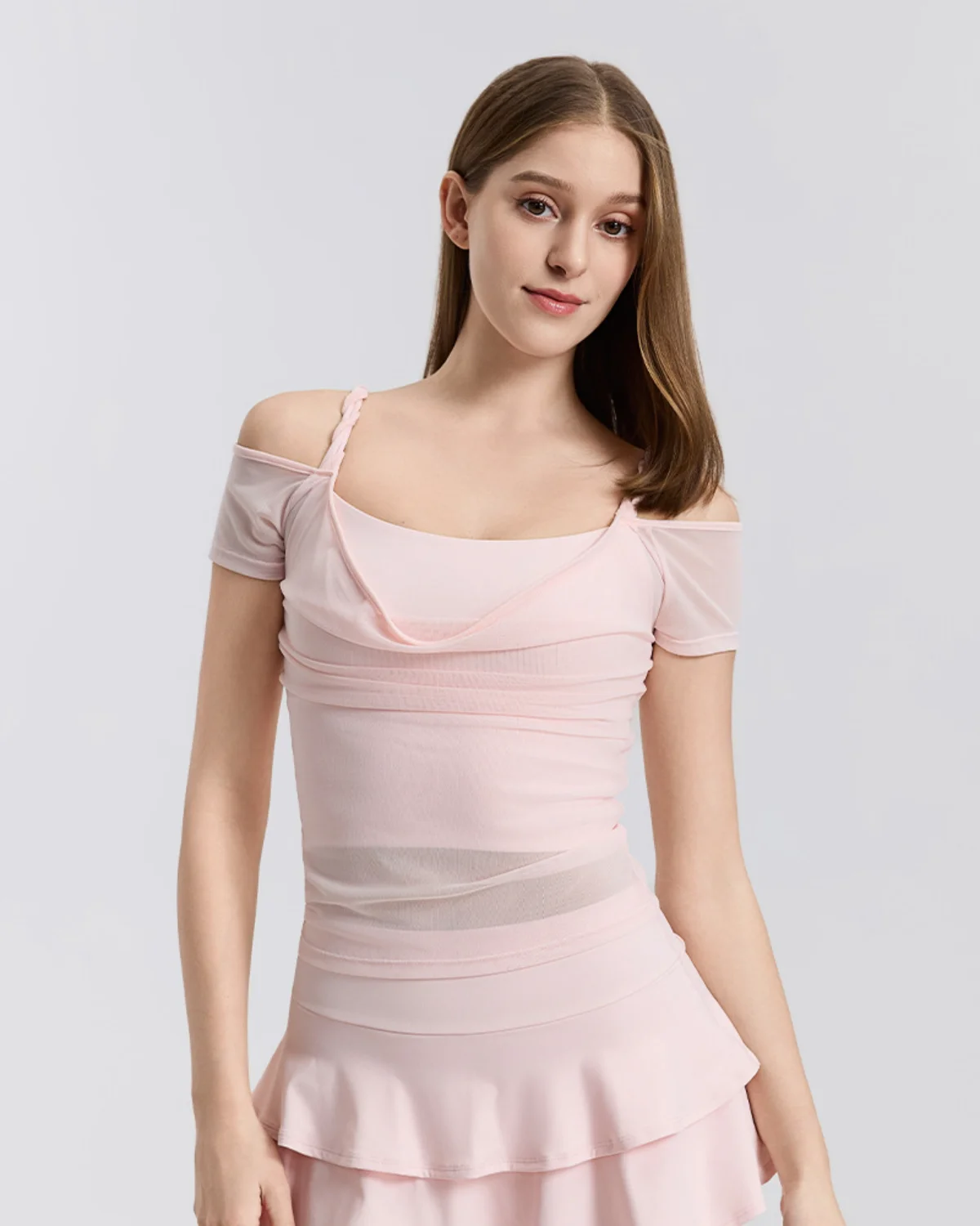 Women's Yoga Tank SS156 in Pink
